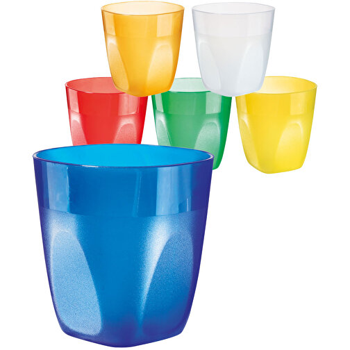 Trinkbecher 'Mini Cup' 0,2 L , trend-rot PP, Kunststoff, 7,50cm (Höhe), Bild 2