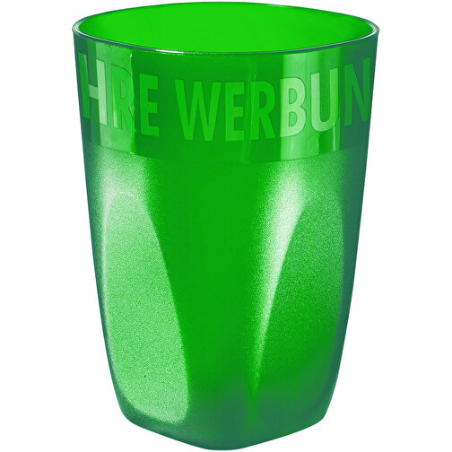 Trinkbecher 'Midi Cup' 0,3 L , trend-grün PP, Kunststoff, 10,50cm (Höhe), Bild 1