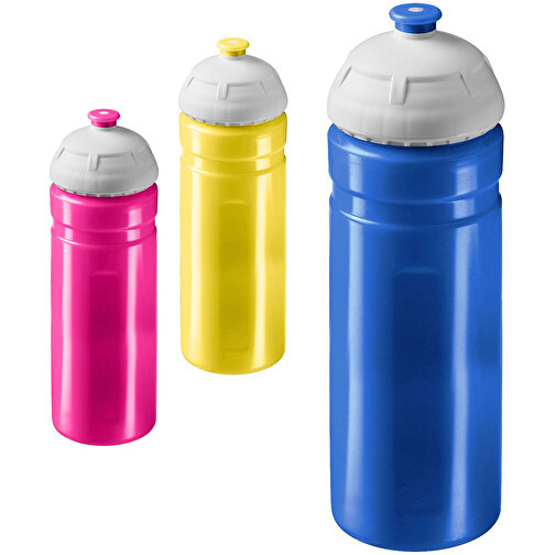 Trinkflasche 'Champion' 0,7 L , trend-gelb PP, Kunststoff, 21,00cm (Höhe), Bild 2