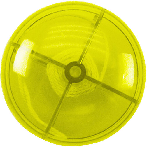 Jo-Jo 'Pro-Motion' , transparent-gelb, Kunststoff, 3,00cm (Höhe), Bild 1