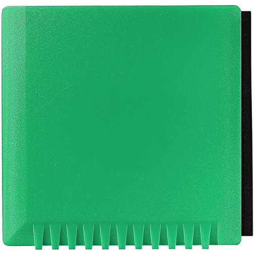 Eiskratzer 'Quadrat' Mit Wasserabstreifer , standard-grün, Kunststoff, 10,00cm x 0,30cm x 10,30cm (Länge x Höhe x Breite), Bild 1