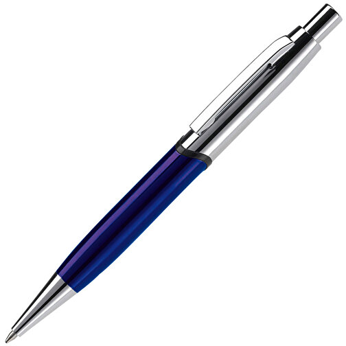 Kugelschreiber Nautilus , blau / silber, Metall, 13,80cm (Länge), Bild 2