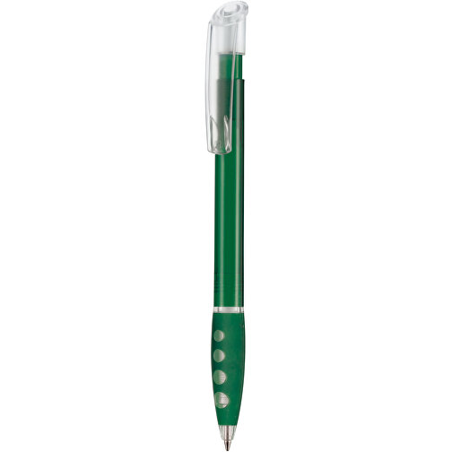 Kugelschreiber BUBBLE TRANSPARENT , Ritter-Pen, limonen-grün, ABS-Kunststoff, 14,40cm (Länge), Bild 1