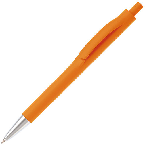 Kugelschreiber Basic X , orange, ABS, 14,00cm (Länge), Bild 2