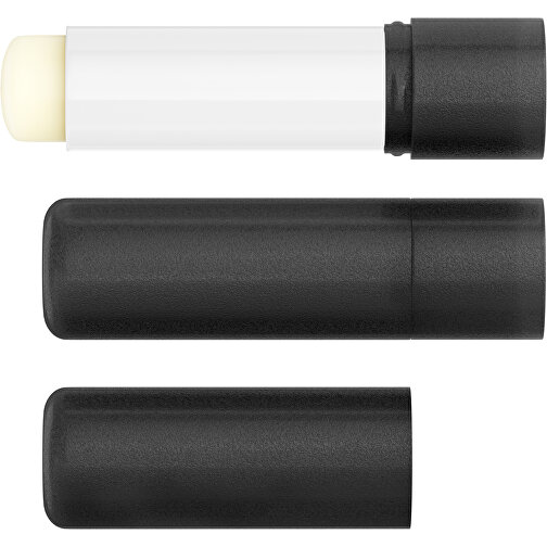 Lippenpflegestift 'Lipcare Original' Mit Gefrosteter Oberfläche , schwarz, Kunststoff, 6,90cm (Höhe), Bild 4