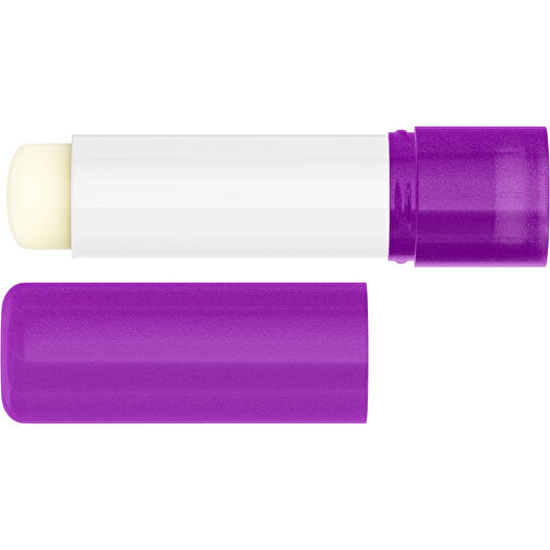 Lippenpflegestift 'Lipcare Original' Mit Gefrosteter Oberfläche , violett, Kunststoff, 6,90cm (Höhe), Bild 3