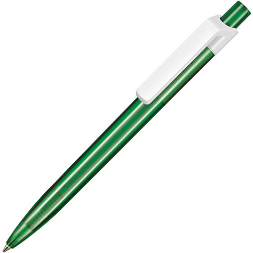 Kugelschreiber Insider Transparent S , Ritter-Pen, limonen-grün, ABS-Kunststoff, 14,20cm (Länge), Bild 2