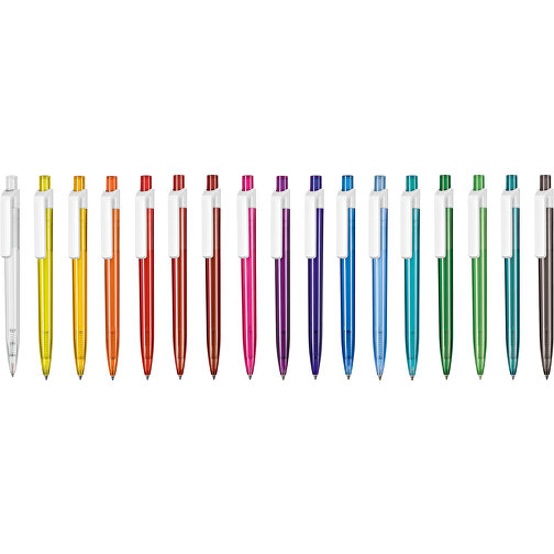 Kugelschreiber Insider Transparent S , Ritter-Pen, ocean-blau, ABS-Kunststoff, 14,20cm (Länge), Bild 4