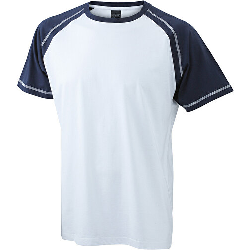 Tee-shirt bicolore homme 160 g/m², Image 1