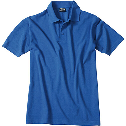 Worker Polo , James Nicholson, royal, 65% Polyester, 35% Baumwolle, L, , Bild 1