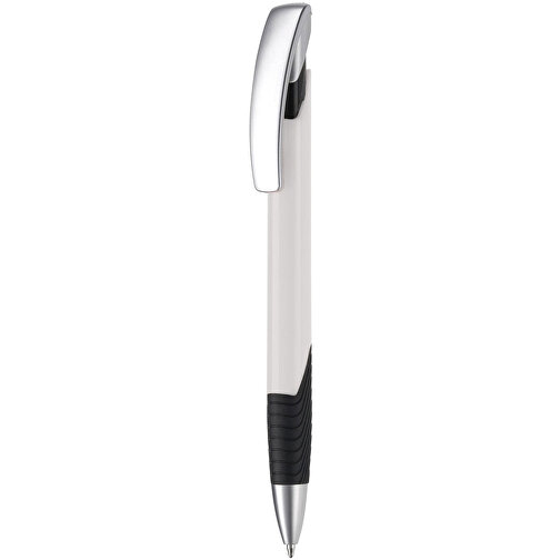 Kugelschreiber Zorro Special , weiß, ABS & Metall, 14,50cm (Länge), Bild 1