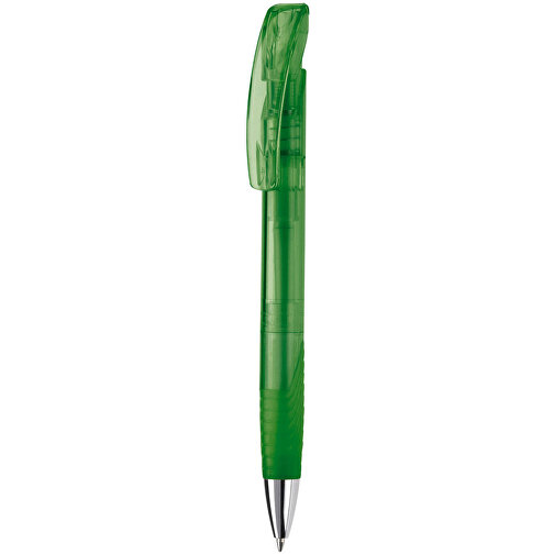 Kugelschreiber Zorro Transparent , transparent grün, ABS & Metall, 14,50cm (Länge), Bild 1