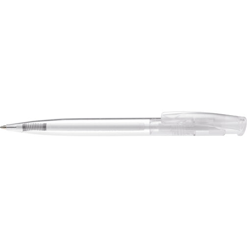 Kugelschreiber Avalon Transparent , transparent weiss, ABS, 14,60cm (Länge), Bild 3