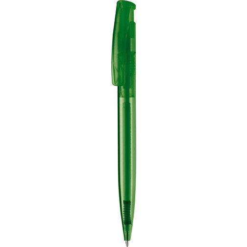 Kugelschreiber Avalon Transparent , transparent grün, ABS, 14,60cm (Länge), Bild 1
