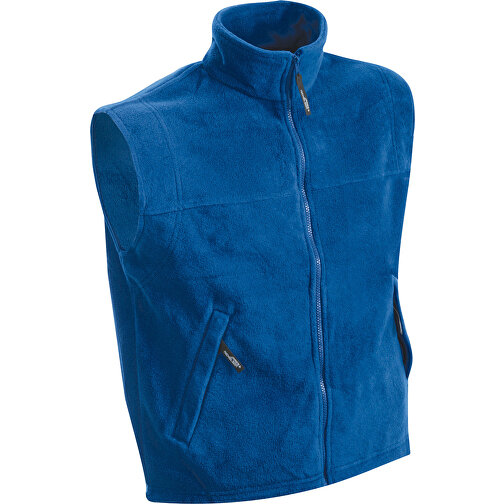 Fleece Vest , James Nicholson, royal, 100% Polyester, 3XL, , Bild 1