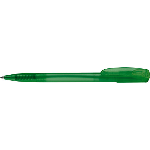 Kugelschreiber Deniro Frosty , gefrostet grün, ABS, 14,30cm (Länge), Bild 3