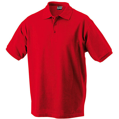 Classic Polo , James Nicholson, rot, 100% Baumwolle, gekämmt, ringgesponnen, XXL, , Bild 1