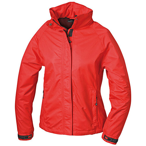 Ladies’ Outer Jacket , James Nicholson, rot, 100% Polyester, XL, , Bild 1