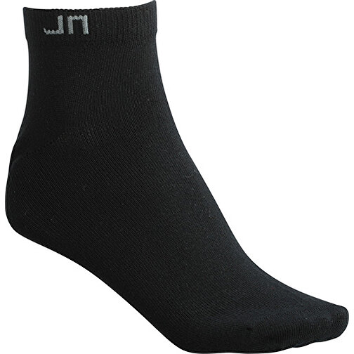 Function Sneaker Socks , James Nicholson, schwarz, 40% Polyester, 40% Baumwolle, 17% Polyamid, 3% Elasthan, 42-44, , Bild 1