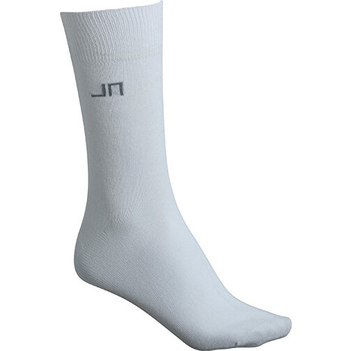 Function Sport Socks , James Nicholson, weiß, 40% Polyester, 40% Baumwolle, 17% Polyamid, 3% Elasthan, 39-41, , Bild 1