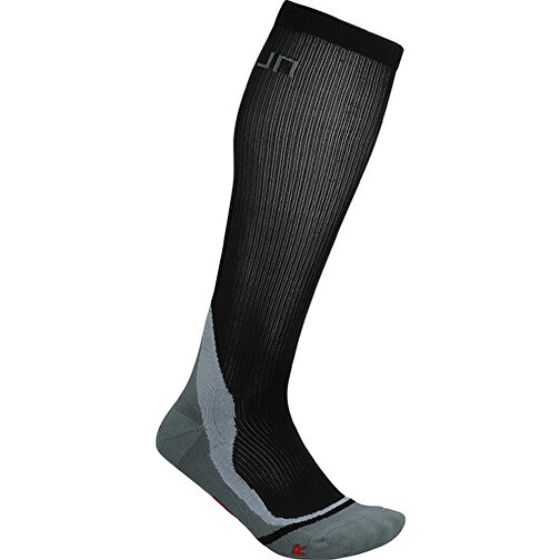 Compression Socks , James Nicholson, schwarz, 85% Polyamid, 15% Elasthan, II, , Bild 1
