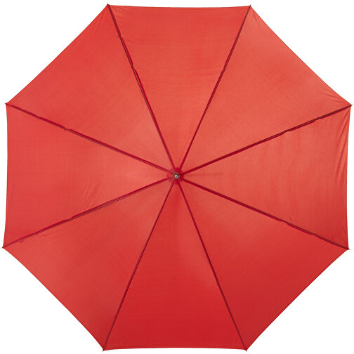 Lisa 23' Automatikregenschirm Mit Holzgriff , rot, Polyester, 83,00cm (Höhe), Bild 2