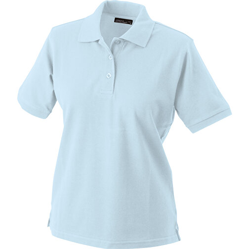Workwear Polo Women , James Nicholson, light-blau, 100% Baumwolle, gekämmt, ringgesponnen, S, , Bild 1