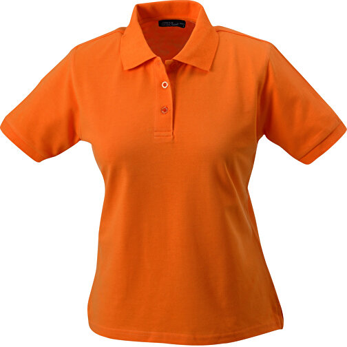 Workwear Polo Women , James Nicholson, orange, 100% Baumwolle, gekämmt, ringgesponnen, XXL, , Bild 1