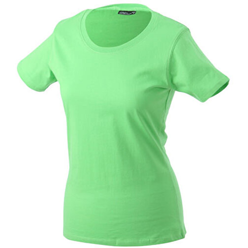 Ladies’ Basic-T , James Nicholson, lime-grün, 100% Baumwolle, ringgesponnen, XL, , Bild 1