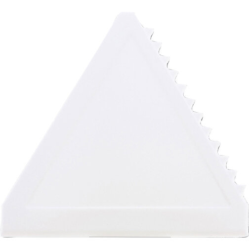 Eiskratzer, Dreieck , weiß, PS, 11,00cm x 10,50cm (Länge x Breite), Bild 1