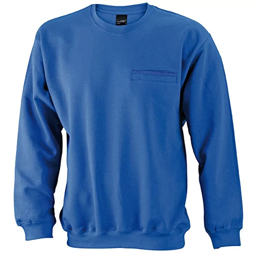 Sweat-shirt homme poche poitrine, Image 1