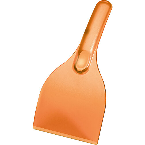 Eiskratzer Gefrostet , gefrostet orange, PS, 24,50cm x 3,00cm x 11,00cm (Länge x Höhe x Breite), Bild 1