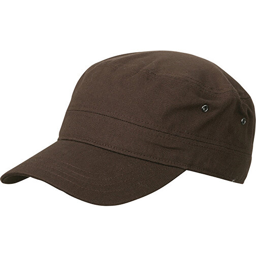 Military Cap , Myrtle Beach, dark-braun, 100% Baumwolle, one size, , Bild 1