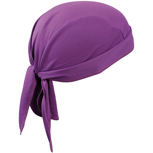 Functional Bandana Hat , Myrtle Beach, lila, 100% Polyester, one size, , Bild 1