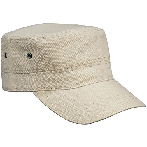 Military Cap For Kids , Myrtle Beach, khaki, 100% Baumwolle, one size, , Bild 1
