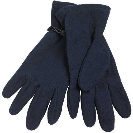 Microfleece Gloves , Myrtle Beach, navy, 100% Polyester, S/M, , Bild 1