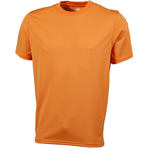 Men’s Active - T , James Nicholson, orange, 100% Polyester, L, , Bild 1