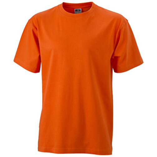 Round-T Heavy (180g/m²) , James Nicholson, dark-orange, 100% Baumwolle, gekämmt, ringgesponnen, L, , Bild 1