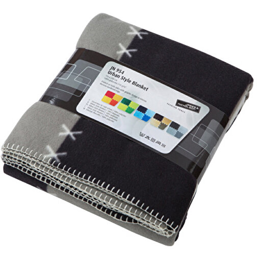 Urban Style Blanket , James Nicholson, grau, 100% Polyester, one size, , Bild 1