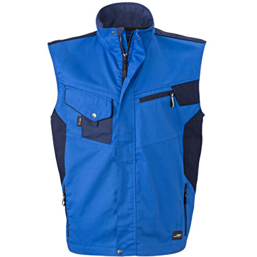 Workwear Vest , James Nicholson, royal/navy, 100% Polyamid CORDURA ®, M, , Bild 1