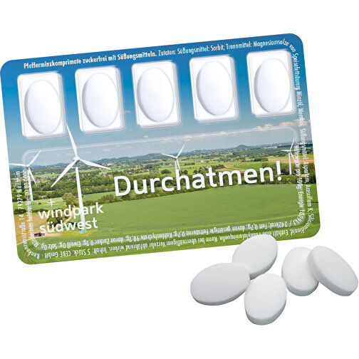 Smart Card avec sans sucres pastilles à la menthe, Image 1