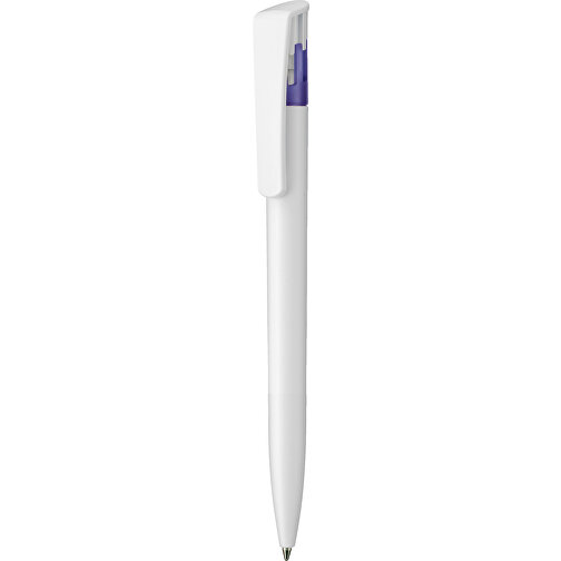 Kugelschreiber All-Star SF , Ritter-Pen, lavendel/weiss, ABS-Kunststoff, 14,70cm (Länge), Bild 1