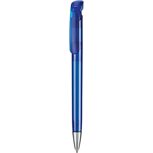 Kugelschreiber BONITA TRANSPARENT , Ritter-Pen, royal-blau, ABS-Kunststoff, 14,80cm (Länge), Bild 1