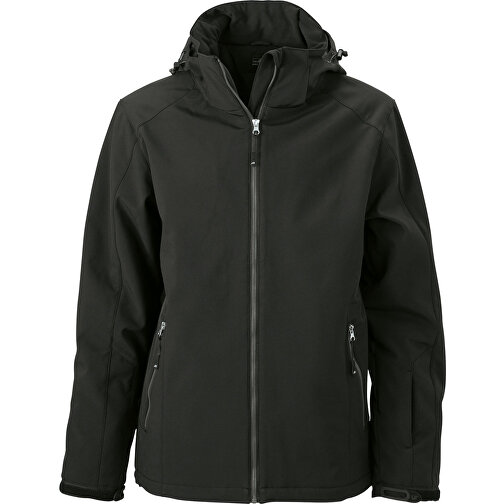 Men’s Wintersport Jacket , James Nicholson, schwarz, 100% Polyester, M, , Bild 1