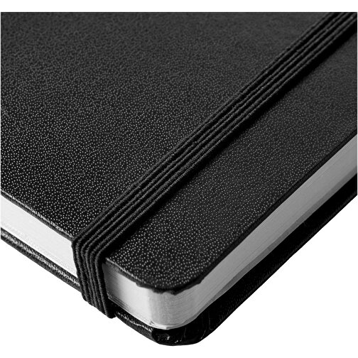 Executive A4 Hard Cover Notizbuch , schwarz, Karton, Lederimitat Papier, 29,80cm x 1,50cm x 20,90cm (Länge x Höhe x Breite), Bild 7