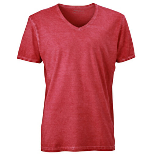 Men’s Gipsy T-Shirt , James Nicholson, rot, 100% Baumwolle, S, , Bild 1