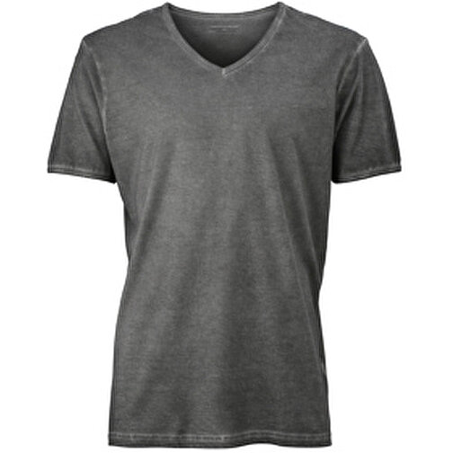 Men’s Gipsy T-Shirt , James Nicholson, graphite, 100% Baumwolle, L, , Bild 1