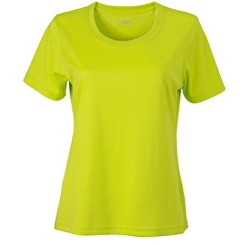 Ladies’ Active-T , James Nicholson, acid-gelb, 100% Polyester, XL, , Bild 1
