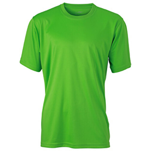 Men’s Active - T , James Nicholson, lime-grün, 100% Polyester, 3XL, , Bild 1