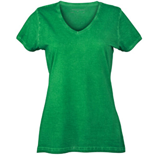 Ladies’ Gipsy T-Shirt , James Nicholson, fern-grün, 100% Baumwolle, M, , Bild 1